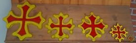 Modèles Croix Occitane de toutes dimensions