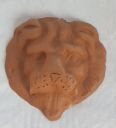 Petite tête de lion hauteur 10 cm - statue animaux