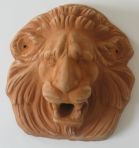 Tête de lion diamètre 21 - statue animaux