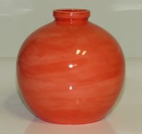 Vase boule petit modèle couleur corail
