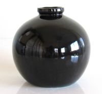 Vase boule petit modèle couleur noir