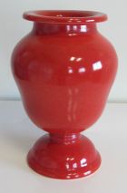Vase hauteur 24 cm rouge